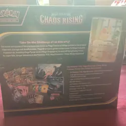 Pokemon TCG Chaos Rising Pokemon Center ETB Sealed New In Hand - Pristine Wrap - Image 2
