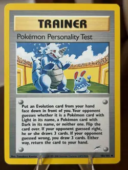 Pokemon Personality Test 102/105 Uncommon Neo Destiny Pokemon Unlimited LP - Image 1
