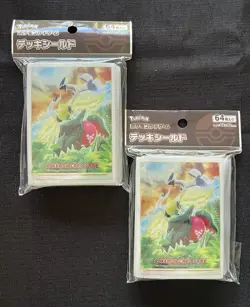 2 x LUGIA REGIELEKI REGIDRAGO - DECK SHIELD SLEEVES - POKEMON CENTER JAPAN - Image 1