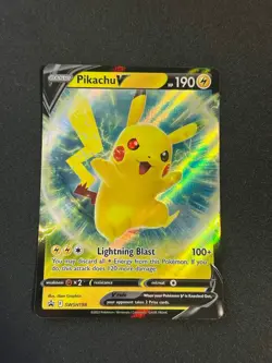 Pokemon TCG - Pikachu V SWSH198 - Sword & Shield Promos - Ultra Rare - Image 1