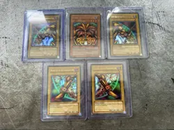 Yu-Gi-Oh Exodia Complete 5 Card Set – LOB Unlimited Vintage - Image 1