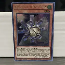 1ST ED MECHA PHANTOM BEAST O-LION 2020 BLAR-EN072 YUGIOH (LP/MP) - Image 1