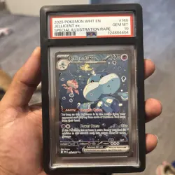 2025 Pokemon White Flare En Jellicent Ex Special Illustration Rare PSA10 Pop 34! - Image 1