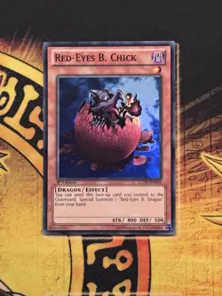 Red-Eyes B. Chick | Yu-Gi-Oh! TCG | LCJW-EN038 1st Edition Super Rare - Image 1