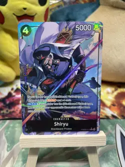 SHIRYU One Piece TCG PRB02-015 Alt Art Rare Premium Booster Vol. 2 LP Eng. - Image 1