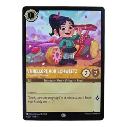 Disney Lorcana Card - Vanellope Von Schweetz Sugar Rush Champ - 6/204 - C - NM - Image 1