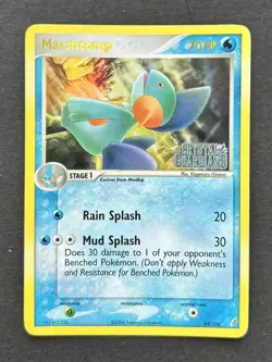 Marshtomp Holo Pokemon Card 24/100 MP - Image 1