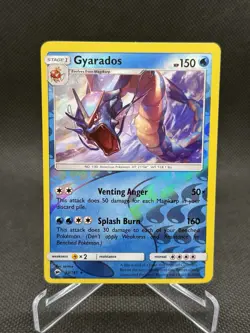 Gyarados 33/147 Reverse Holo - SM - Burning Shadows Pokemon Card (NM) - Image 1