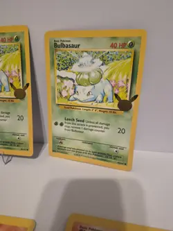 Pokemon TCG Jumbo Card Set – Bulbasaur, Squirtle, Charmander 25th Anniversary NM - Image 3