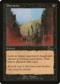 MTG Foil - Ostracize - 57 / LP / English - Image 1