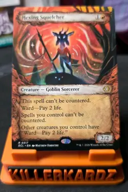 Magic the Gathering Hexing Squelcher Showcase Lorwyn Eclipsed Non-Foil NM - Image 1
