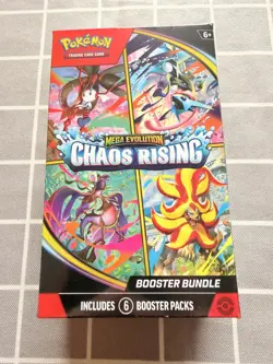 Pokemon TCG Mega Evolution Chaos Rising Booster Bundle Brand New Sealed IN HAND - Image 1