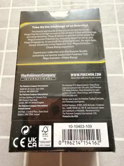 Pokemon TCG Mega Evolution Chaos Rising Booster Bundle Brand New Sealed IN HAND - Image 2