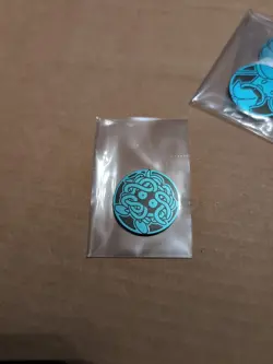 Pokemon Light Blue Tangela Mini Coin From 151 Chinese - Image 1