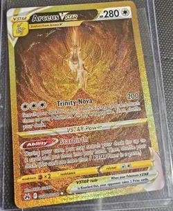 Pokemon TCG Arceus v Star GG70/GG70 English Crown Zenith - Image 1