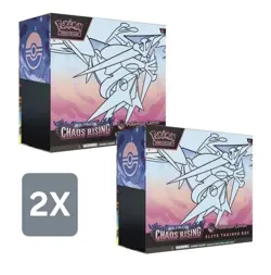 Pokemon TCG Chaos Rising PKC ETB x2 In Hand Pokemon Center - Image 1