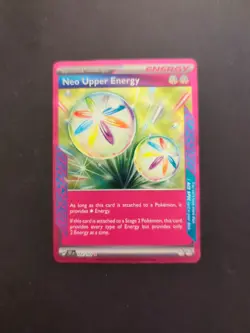 Neo Upper Energy ⭐ 162/162 Holo ACE SPEC Rare Temporal Forces 2024 Pokemon NM - Image 1