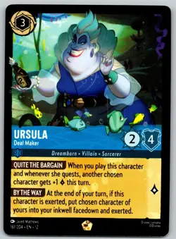 Ursula: Deal Maker - 161/204 - Legendary - Disney Lorcana: Wilds Unknown - Image 5