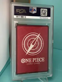 2022 ONE PIECE OP01-ROMANCE DAWN ALTERNATE ART-ERRATA #002 TRAFALGAR LAW PSA 10 - Image 2