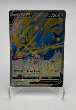 Pokemon Trading Card Game TCG Sword & Shield Promo SWSH292 Zacian V - Image 1