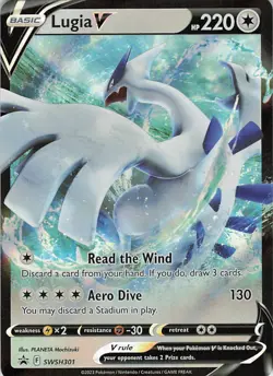 Lugia V Holo Promo SWSH: Sword & Shield Promo Cards SWSH301 NM - Image 1