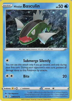 Hisuian Basculin Holo Promo SWSH: Sword & Shield Promo Cards SWSH273 NM - Image 1