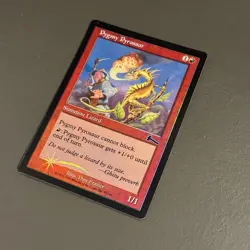 Pygmy Pyrosaur FOIL Urza's Legacy NM Red Common Magic: The Gathering - Image 2