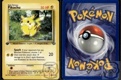 Pikachu 60/64 C Jungle Pokemon 1st Edition NM/M - Image 2