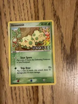 Pokemon TCG Shroomish 72/107 EX Deoxys Common Reverse Holo English 40 HP - Image 1