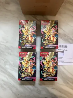 Pokemon TCG Mega Evolution Ascended Heroes Booster Bundle (x4) - Image 1