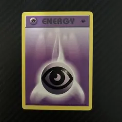 Psychic Energy 101/102 1st Edition Shadowless Base Set 1999 WOTC Pokemon LP - Image 1