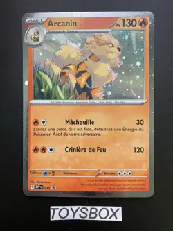 Carte Pokemon Arcanin Holo SVP 011 / EV PROMO / NEUF FR - Image 2