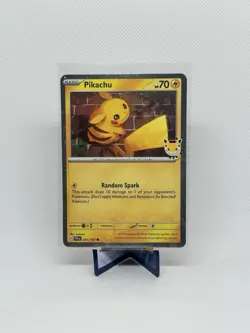 Pikachu (Pokemon Day 2026) 051/162 Stamped Pokemon TCG Promo NM Holo - Image 3