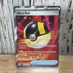 English ASCEn Ultra Ball 264/217 Full Art Ultra Rare Trainer Pokemon Card 2026 - Image 1