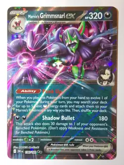 Marine's Grimmsnarl EX 136 Destined Rivals Pokemon card - Image 1