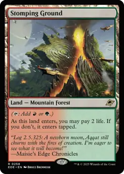 Stomping Ground x1 MTG Magic the Gathering - Edge of Eternities - Image 1