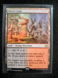 MTG Blood Crypt 0262 Lorwyn Eclipsed NM - Image 1
