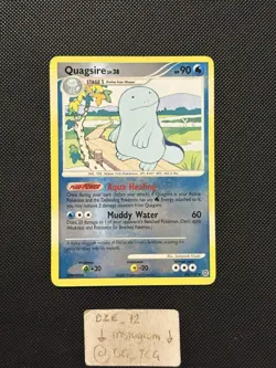 Pokemon Secret Wonders - Quaqsire Lv.38 - 60/132 - Reverse Holo Uncommon -VLP/NM - Image 1