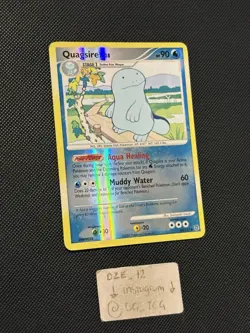Pokemon Secret Wonders - Quaqsire Lv.38 - 60/132 - Reverse Holo Uncommon -VLP/NM - Image 3