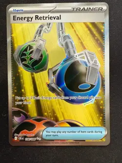 Energy Retrieval 108/086 Ultra Rare - Chaos Rising - Pokemon TCG - NM - Image 1