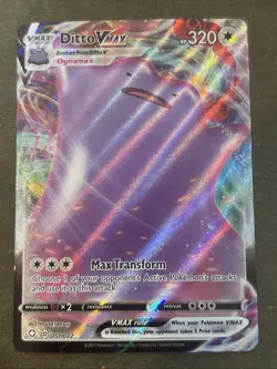 Ditto VMAX 051/072 Shining Fates Sword & Shield Ultra Rare Pokemon TCG NM - Image 1