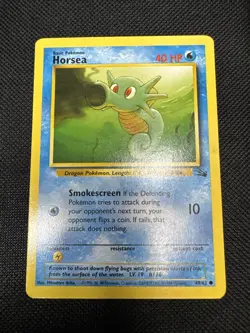 Pokemon TCG Horsea 49/62 LP - Image 1