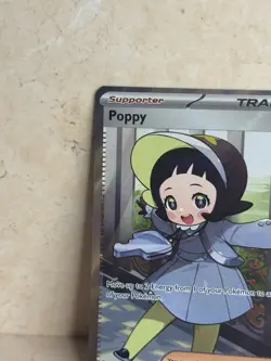 Pokemon TCG Obsidian Flames Poppy 220/197 Full Art NM - Image 2