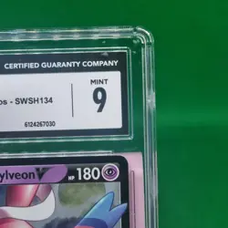 CGC 9 2021 Pokemon TCG SWSH Dark Sylveon V Celebrations Collection SWSH134 Mint - Image 4
