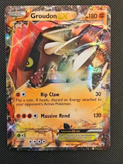 GROUDON EX XY42 HOLO XY PROMO POKEMON NM/M - Image 1