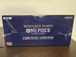 One Piece TCG OP-01 Romance Dawn White Bottom Booster Box SEALED ENGLISH - Image 2