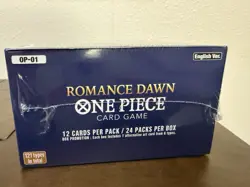 One Piece TCG OP-01 Romance Dawn White Bottom Booster Box SEALED ENGLISH - Image 3