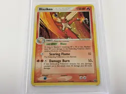 PSA 7 Blaziken Holo 1/106 EX Emerald 2005 Pokemon Card NM Vintage Mid-Era - Image 2