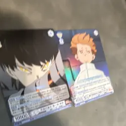 Fire Force Weiss Schwarz Blau Japanese 2 Card lot Foil R - Image 3