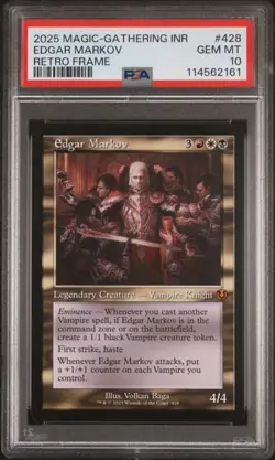 MTG Edgar Markov Retro - PSA 10 - Image 1